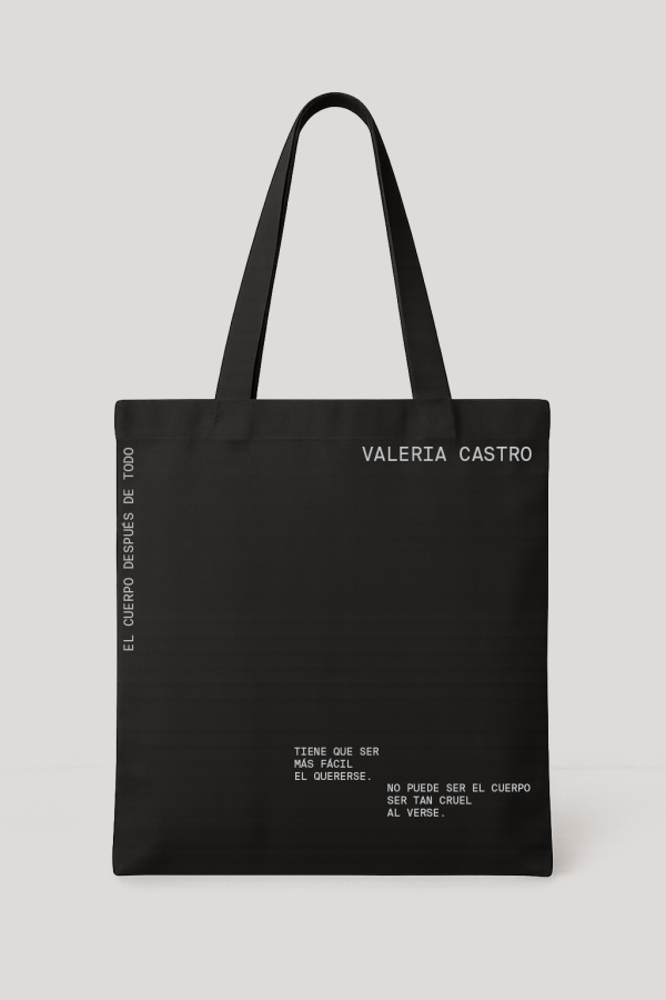 Tote bag "El cuerpo después de todo"
